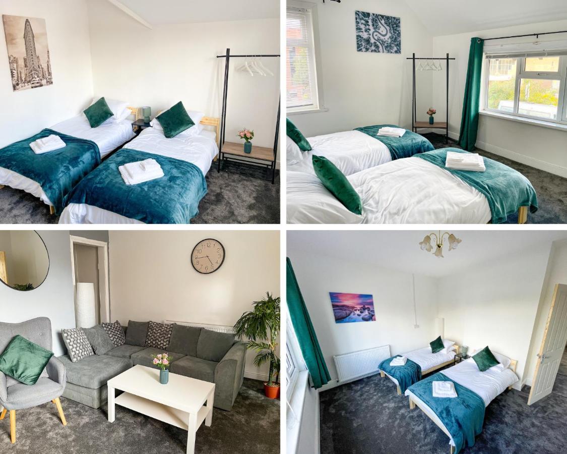 Ferienwohnung Perfect For Contractors & Families! 7 Beds Free Parking Birmingham Exterior foto